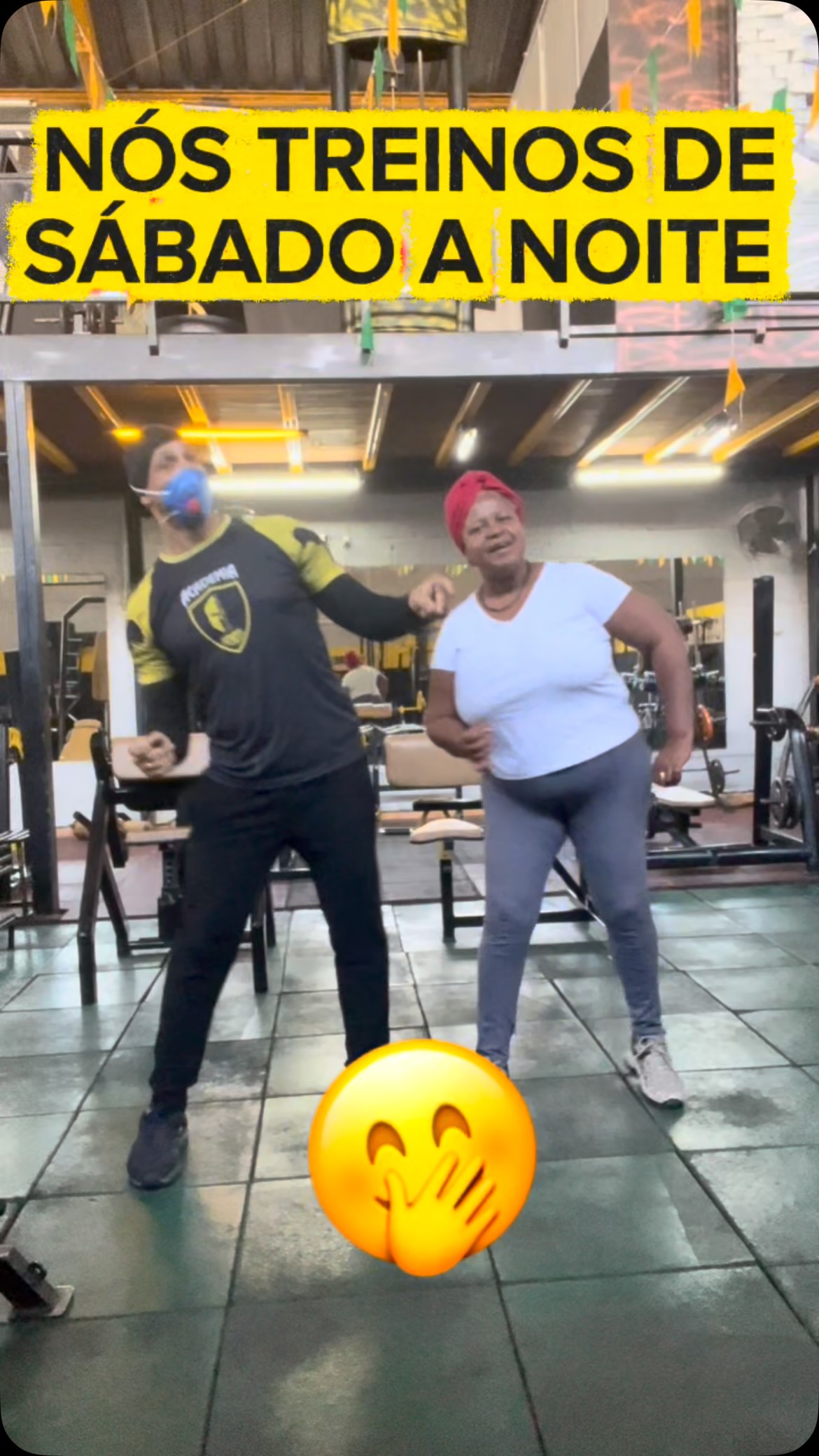 Treino de sábado à noite na Toretto